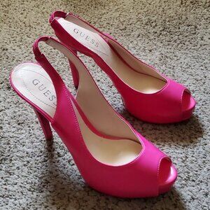 Pink Guess Heels